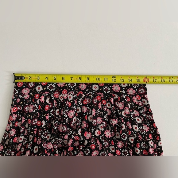 KATE SPADE New York $248 Baja Bound Pleated Mini Casa Flora Floral Skirt Size 12 - Picture 5 of 5
